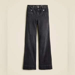 Sailor Denim Trouser High Rise Wide-Leg Jeans